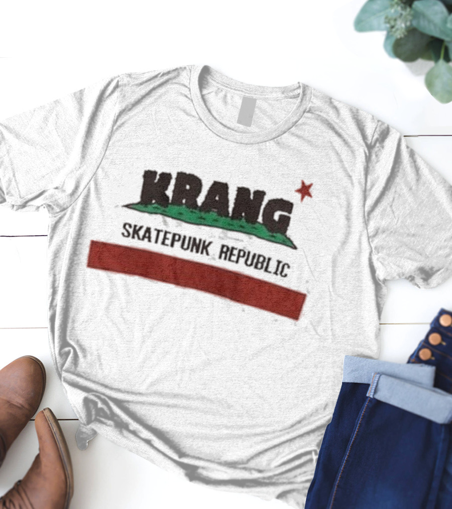 Krang Skatepunk Republic California Star T-Shirt