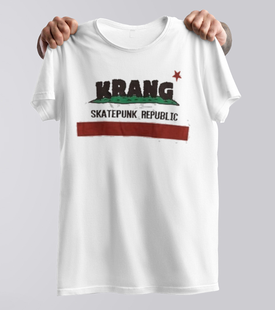 Krang Skatepunk Republic California Star T-Shirt