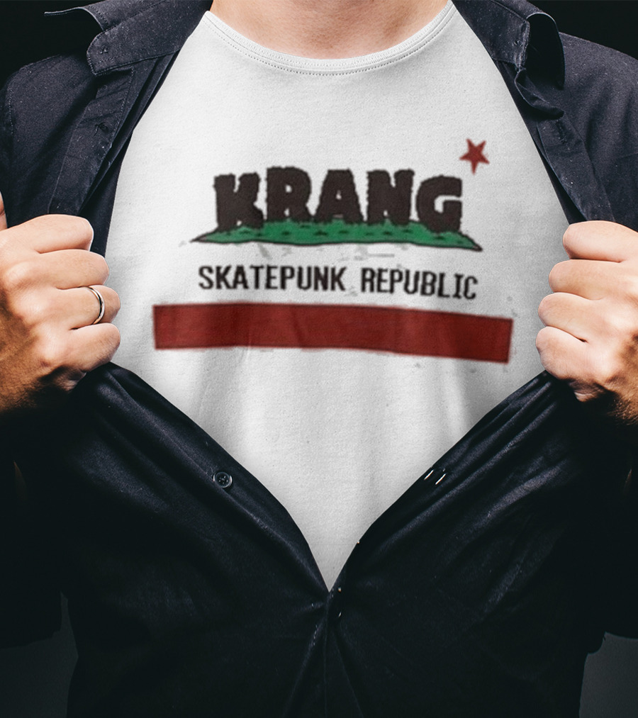 Krang Skatepunk Republic California Star T-Shirt