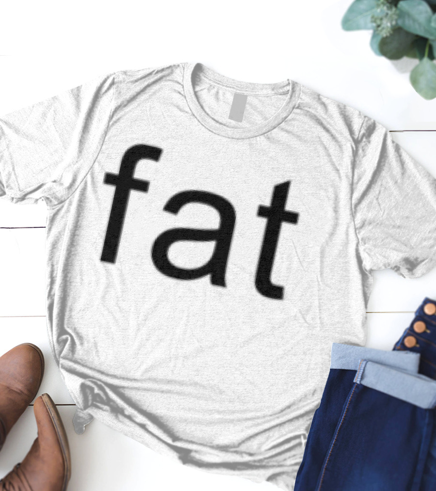 Lawrence Chaney Fat Summer Retro Bold Lettering T-Shirt