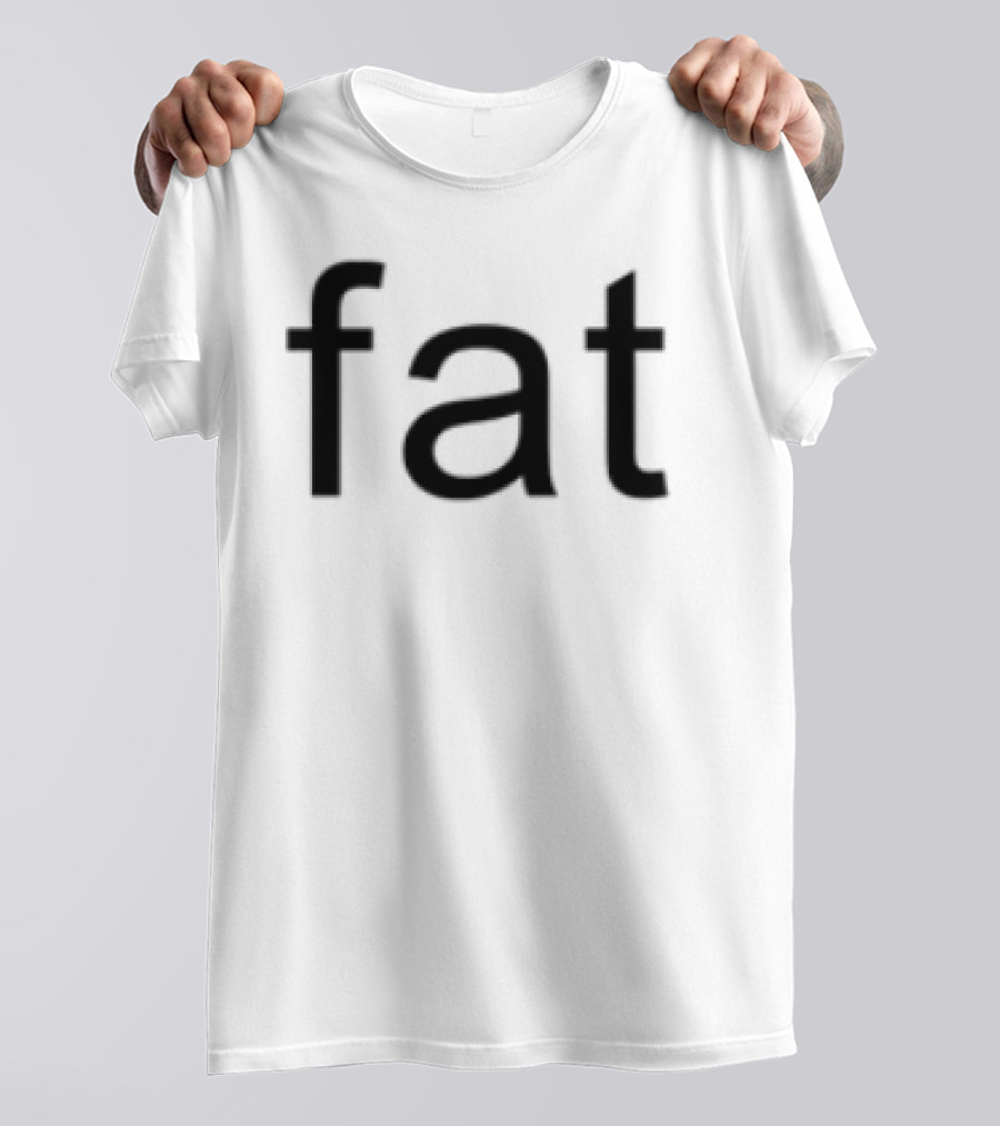 Lawrence Chaney Fat Summer Retro Bold Lettering T-Shirt