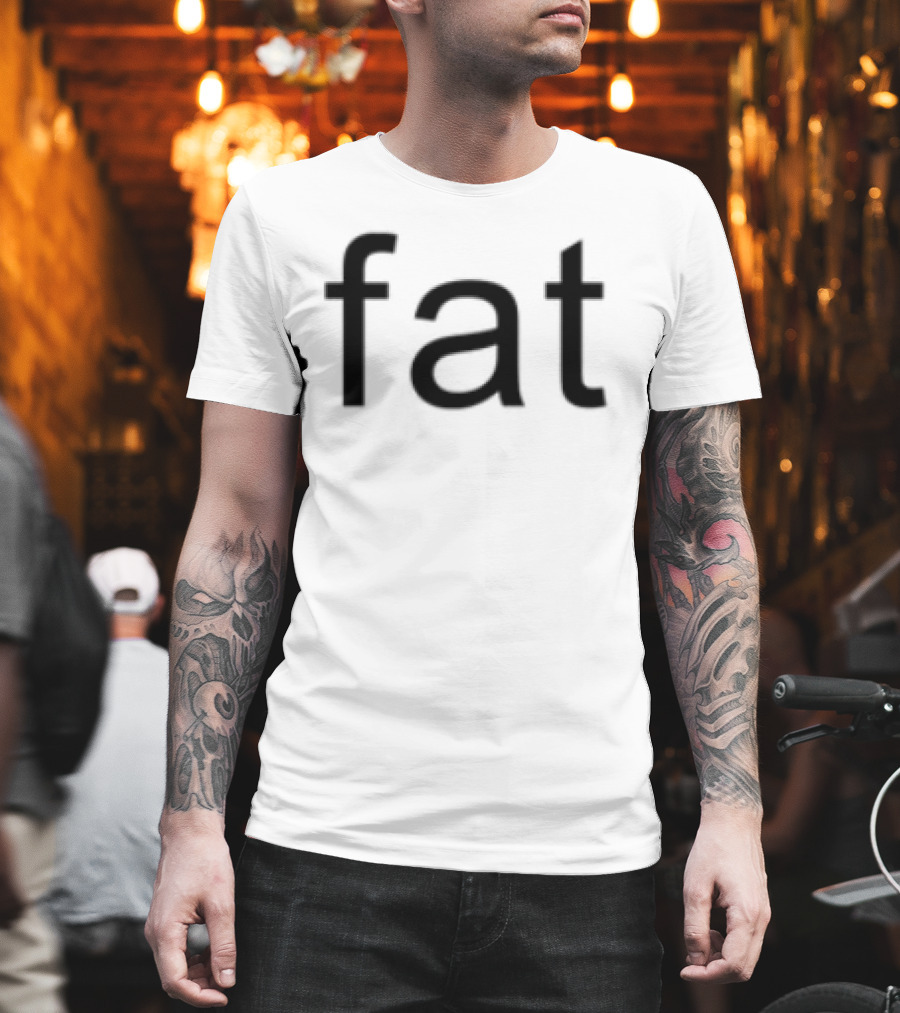 Lawrence Chaney Fat Summer Retro Bold Lettering T-Shirt