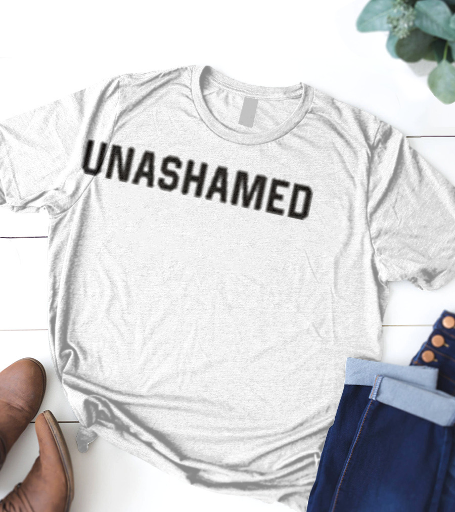 Lecrae Unashamed Bold Lettering Motivational Artwork T-Shirt