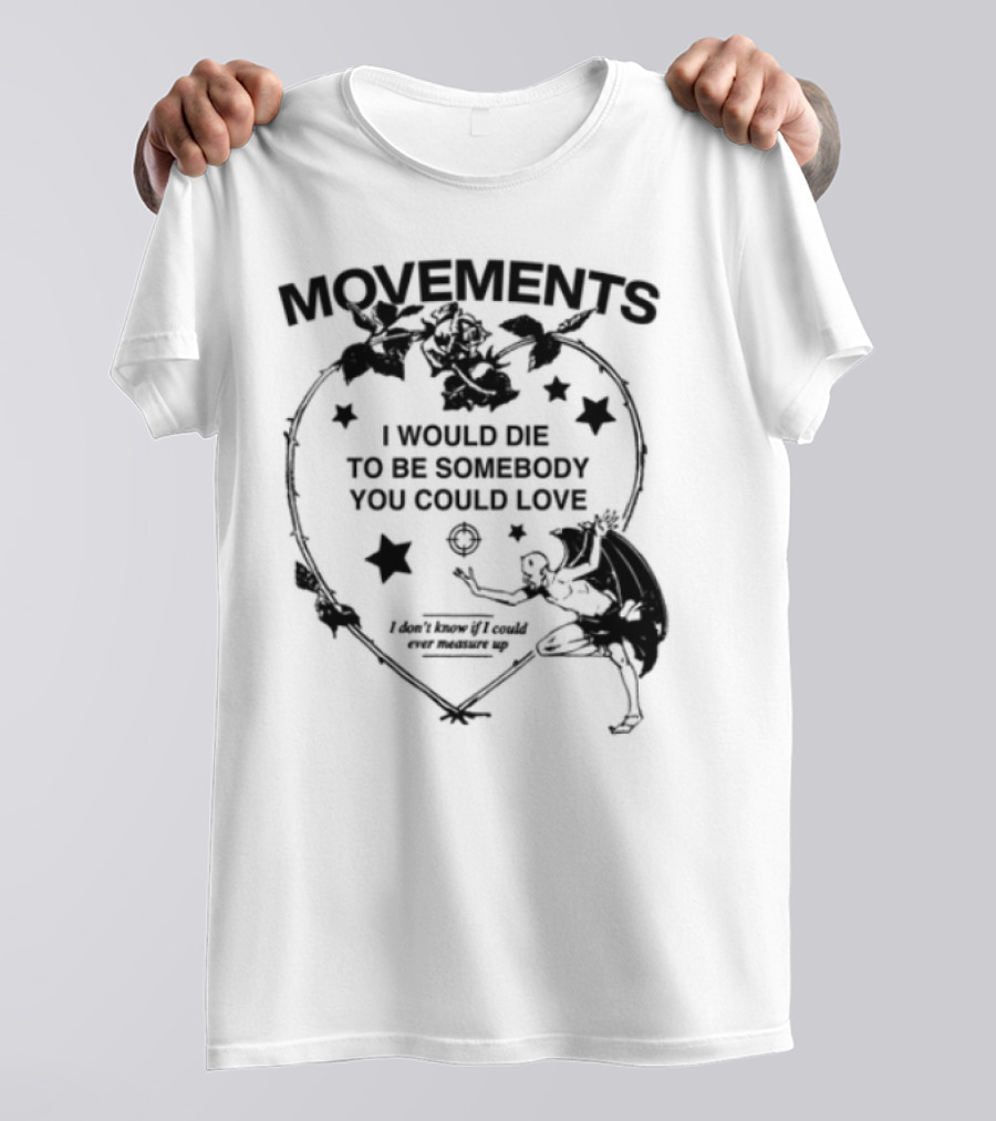 Movements Devil Tightrope Walking On Water Surrounded By Solitude T-Shirt