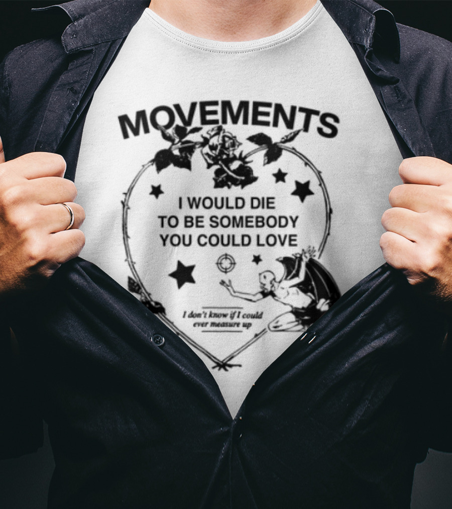 Movements Devil Tightrope Walking On Water Surrounded By Solitude T-Shirt