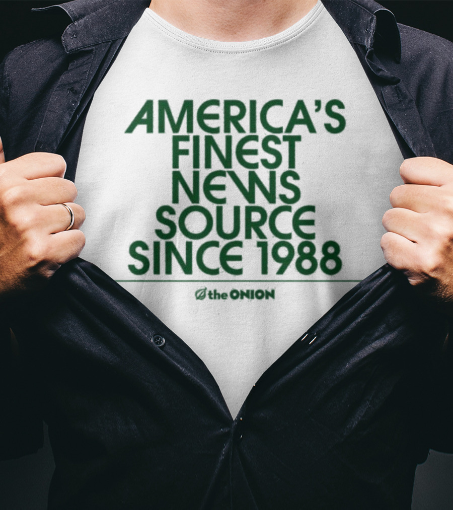 America's Finest News Source Since 1988 The Onion T-Shirt