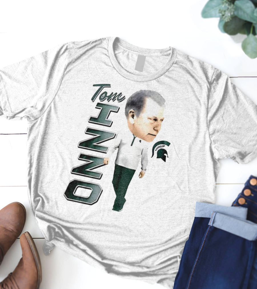 Tom Izzo Michigan State Spartans Coach Big Ten Conference Basketball T-Shirt
