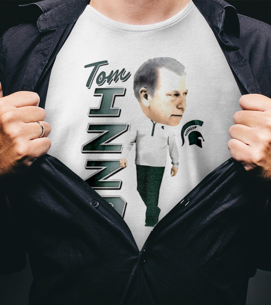 Tom Izzo Michigan State Spartans Coach Big Ten Conference Basketball T-Shirt