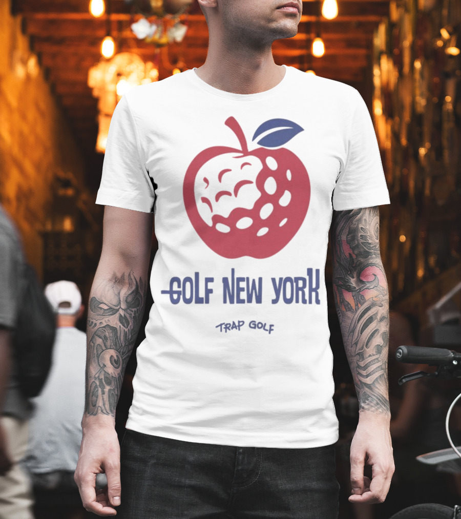 Trap Golf Apple Golf New York T-Shirt