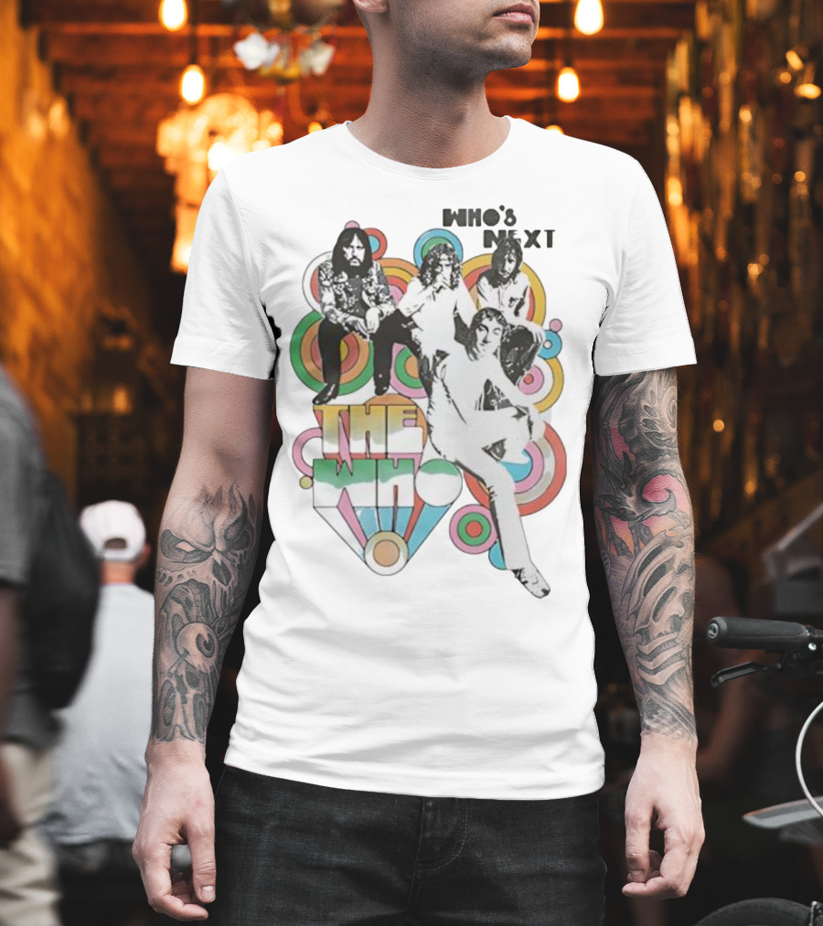 Who’s Next The Who Band Classic Album Cover Art T-Shirt