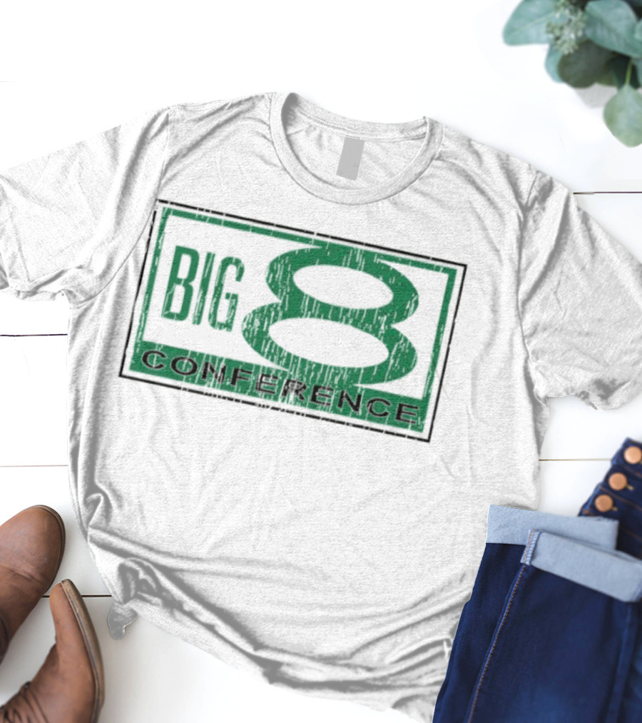 Big 8 Conference Retro Sports Emblem T-Shirt