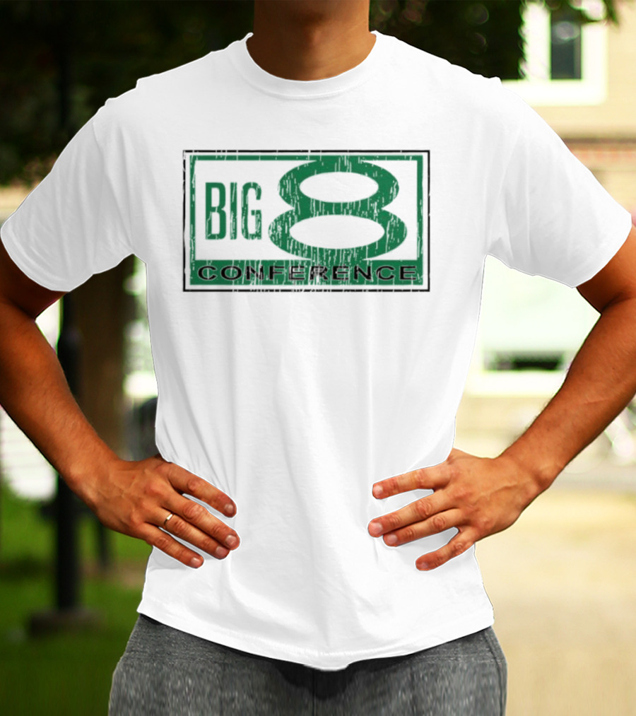 Big 8 Conference Retro Sports Emblem T-Shirt
