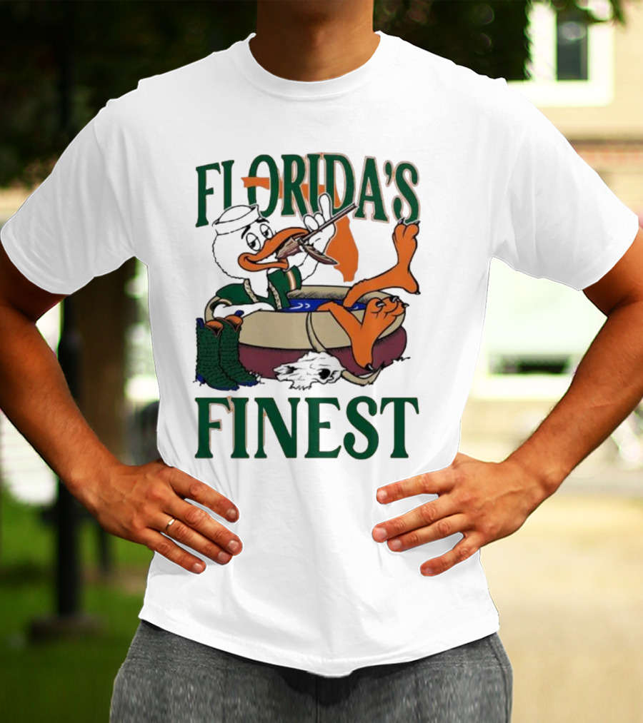 Florida’s Finest Miami Hurricanes Iconic Rivalry Victory Over Florida State Seminoles T-Shirt