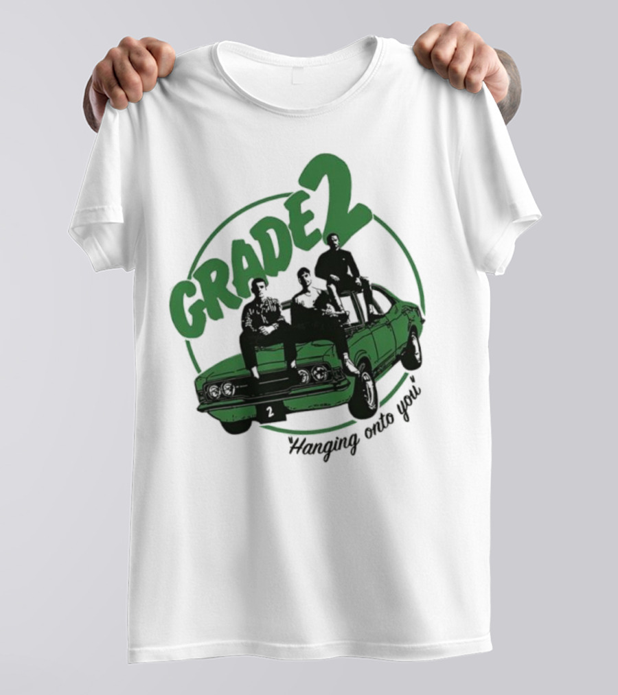 Grade 2 Hanging Onto You Band Members Car Graphic T-Shirt