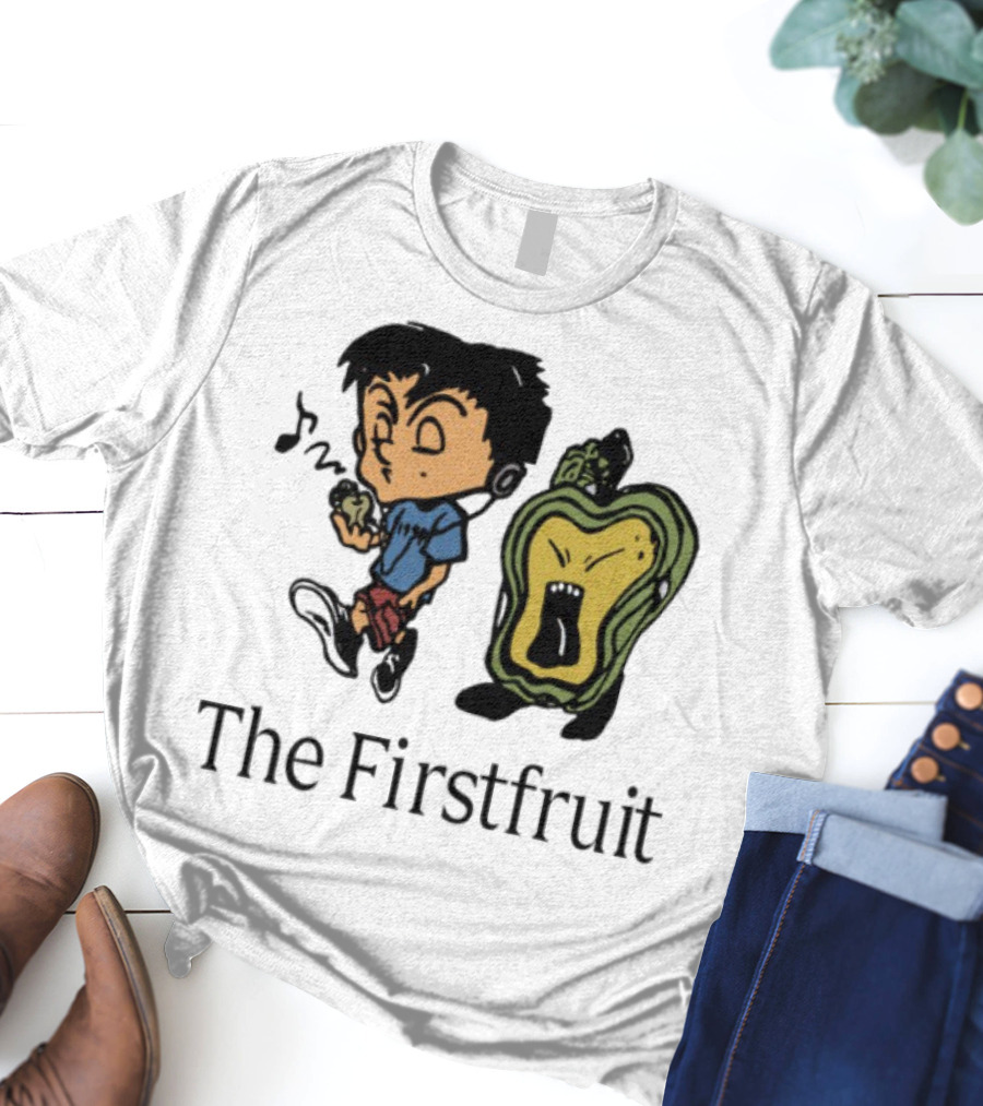 Mark The Firstfruit The Firstfruit Kid And Angry Fruit T-Shirt
