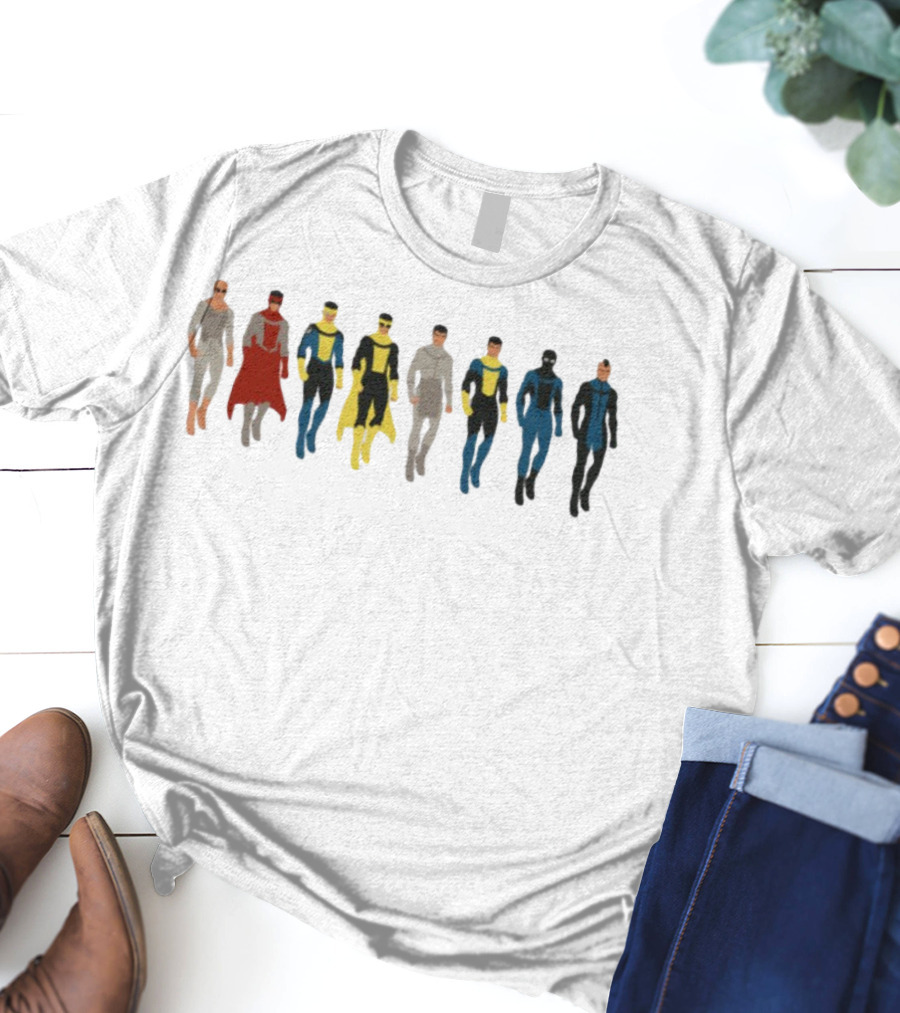 S The Invincible War Season 3 Episode 7 Characters T-Shirt