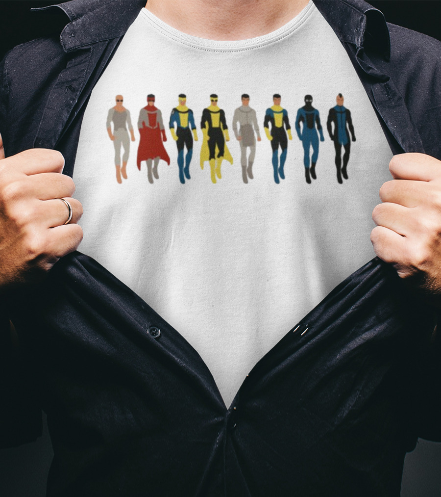 S The Invincible War Season 3 Episode 7 Characters T-Shirt