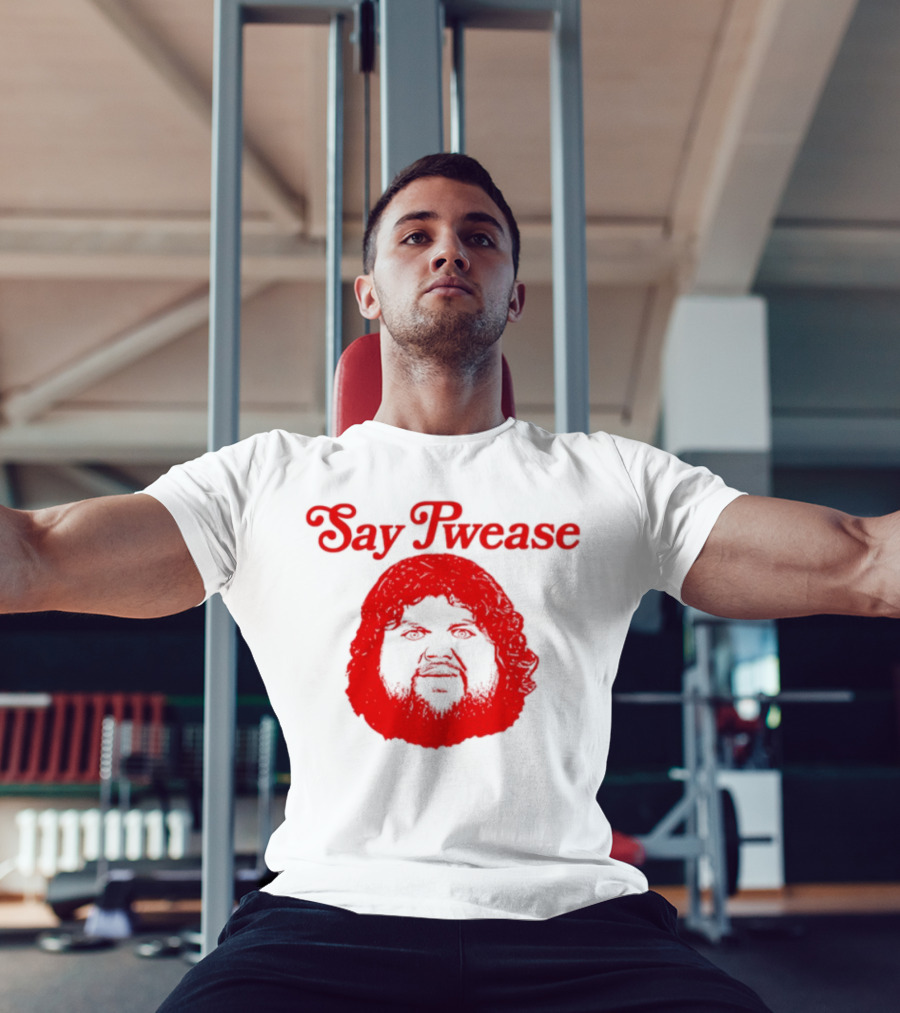 Say Pwease Red Beard Character T-Shirt