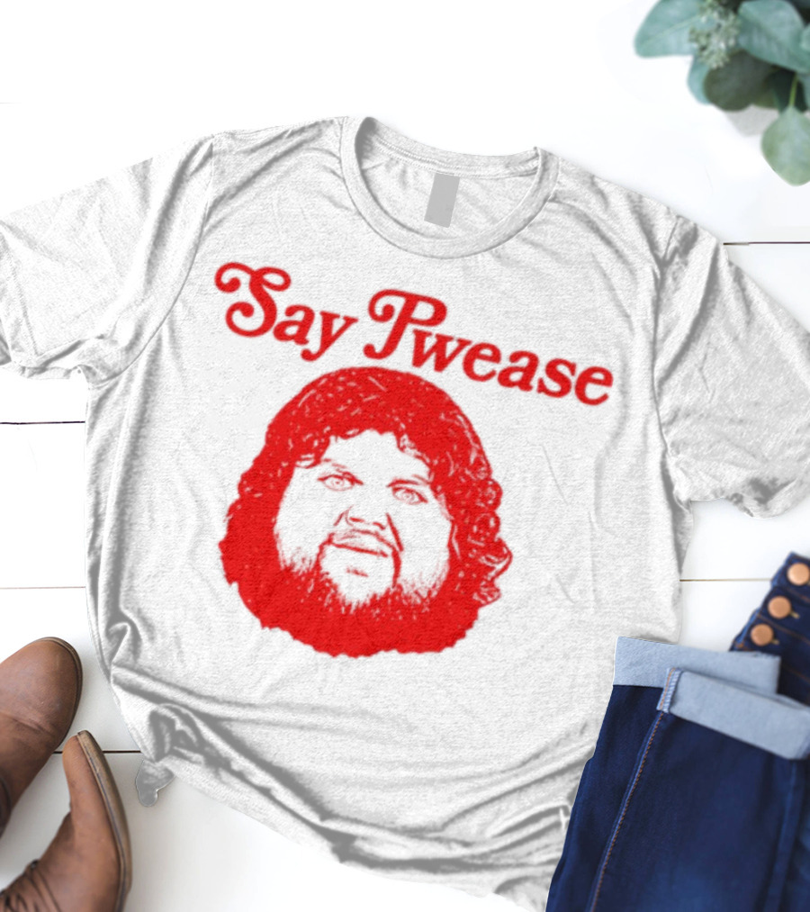 Say Pwease Red Beard Character T-Shirt