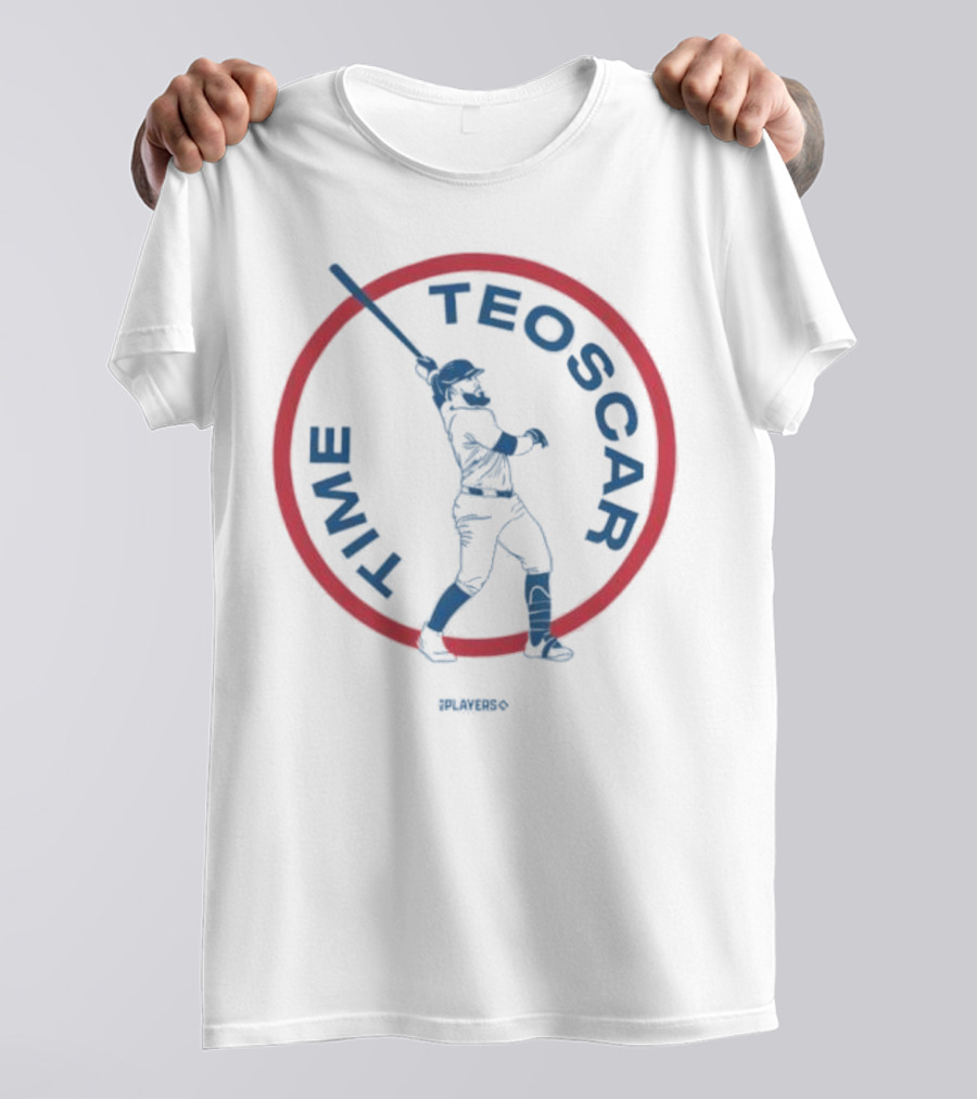 Los Angeles Dodgers Teoscar Hernández Number 37 Baseball Player Time T-Shirt