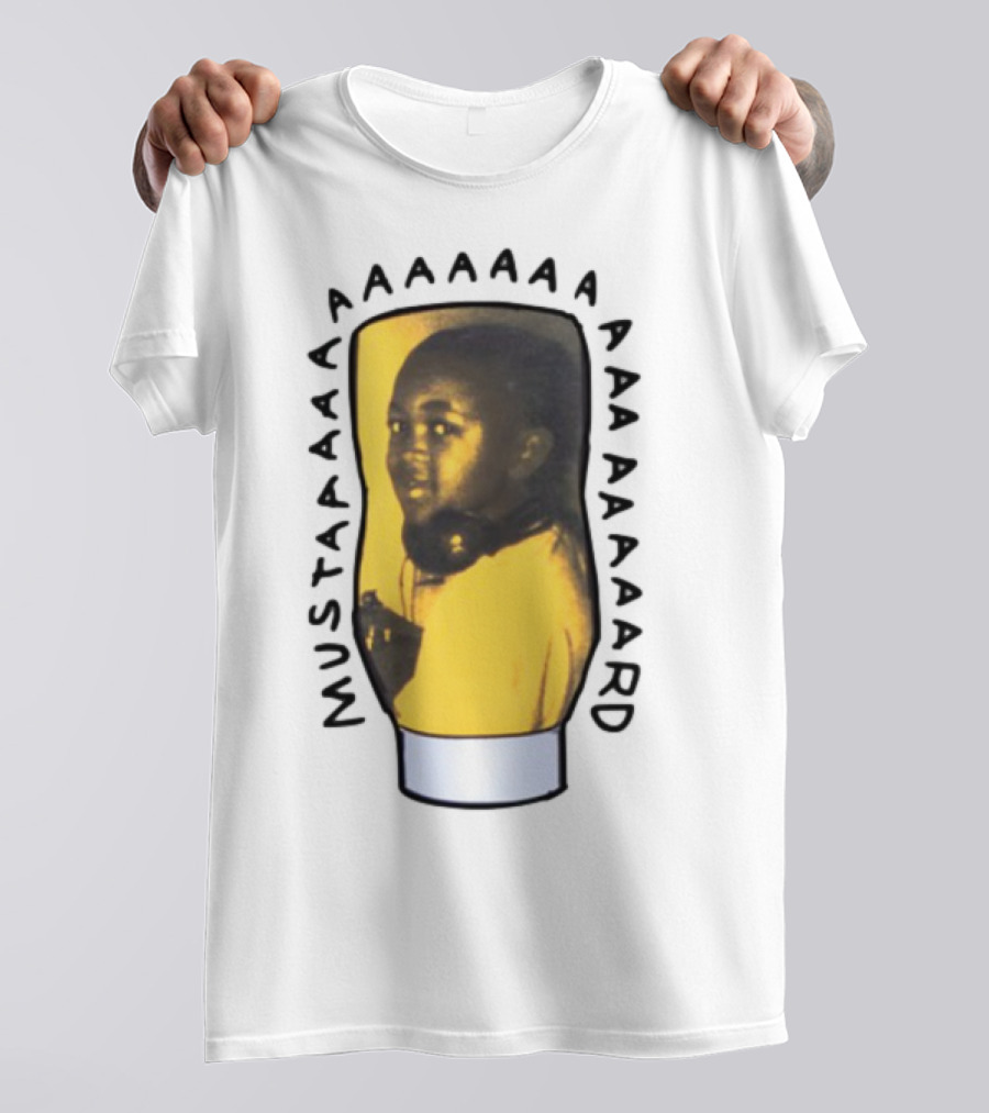 10 Summers Mustaaaaaaaaaaard DJ Mustard Youthful Portrait T-Shirt