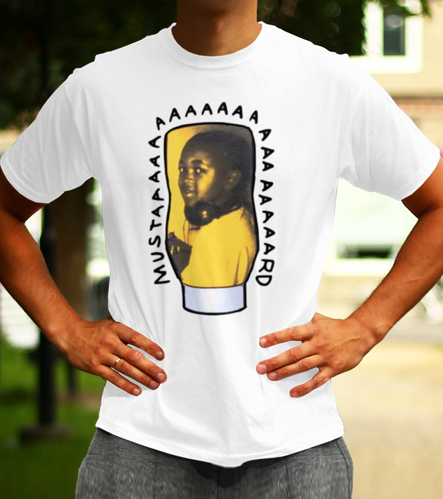10 Summers Mustaaaaaaaaaaard DJ Mustard Youthful Portrait T-Shirt