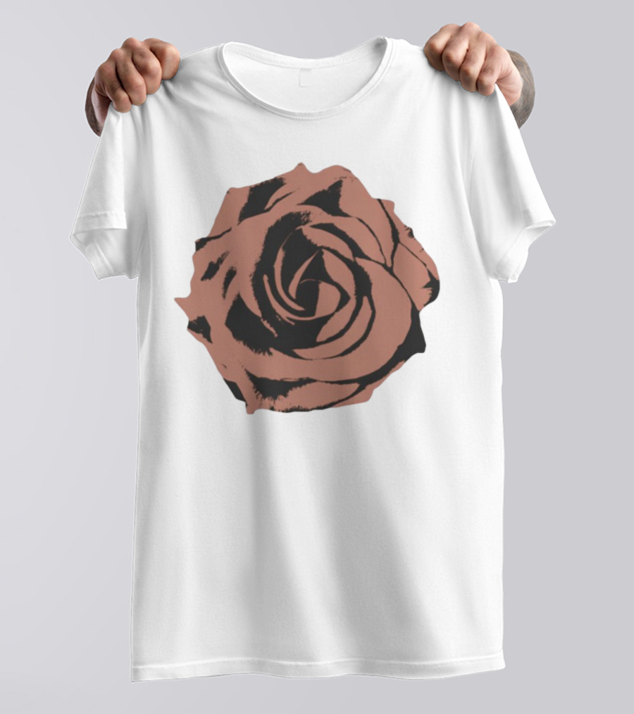 A Flair For The Dramatic Rose Black And Pink Graphic T-Shirt