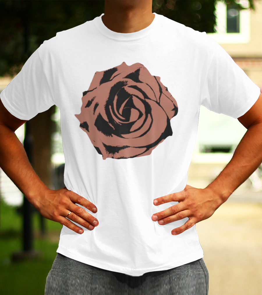 A Flair For The Dramatic Rose Black And Pink Graphic T-Shirt