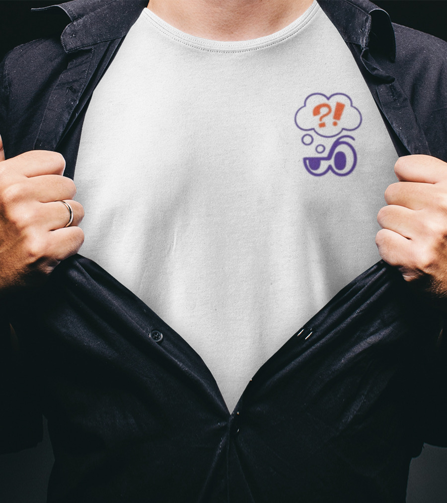 Clooless Core Brain Bubble Exclamation Elements T-Shirt