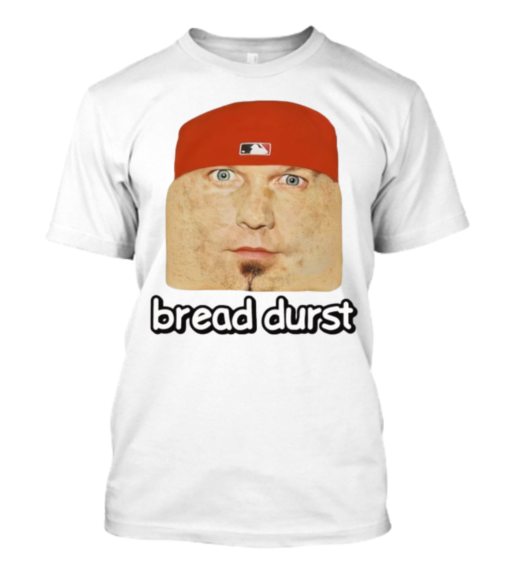 Bread Durst MLB Logo Parody Cringeytees T-Shirt