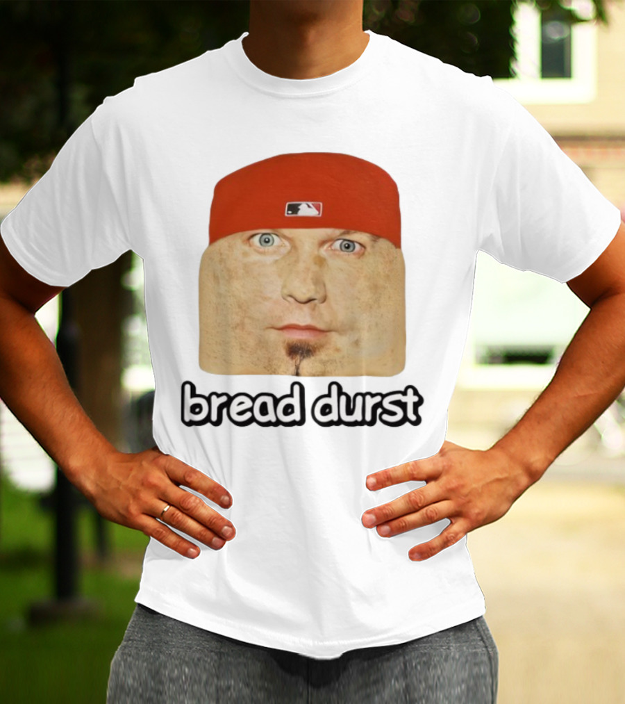 Bread Durst MLB Logo Parody Cringeytees T-Shirt