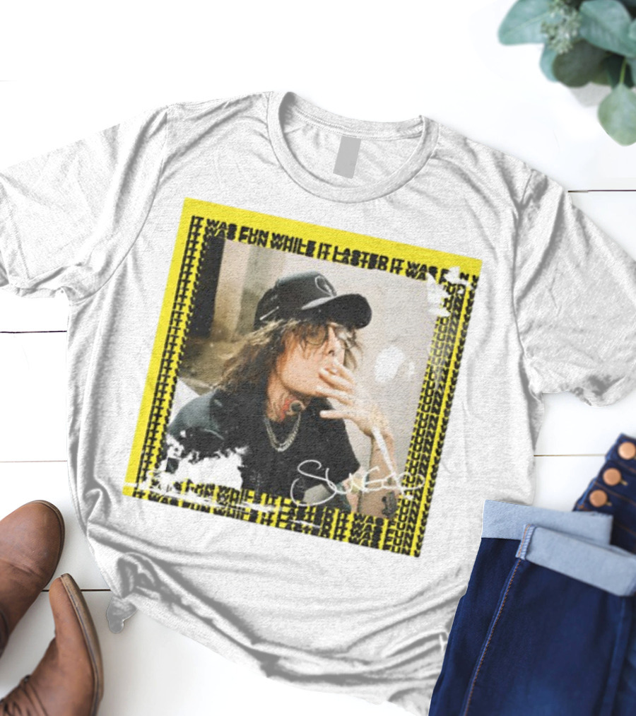 It Was Fun While It Lasted Anniversary Album Sueco T-Shirt