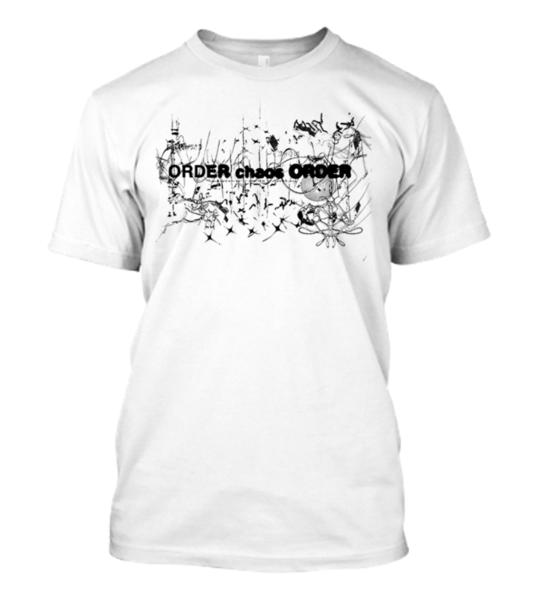 Order Chaos Order Lies Within Tennis T-Shirt