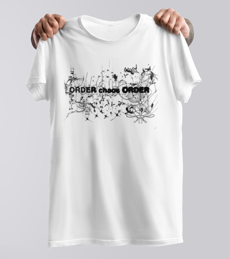 Order Chaos Order Lies Within Tennis T-Shirt
