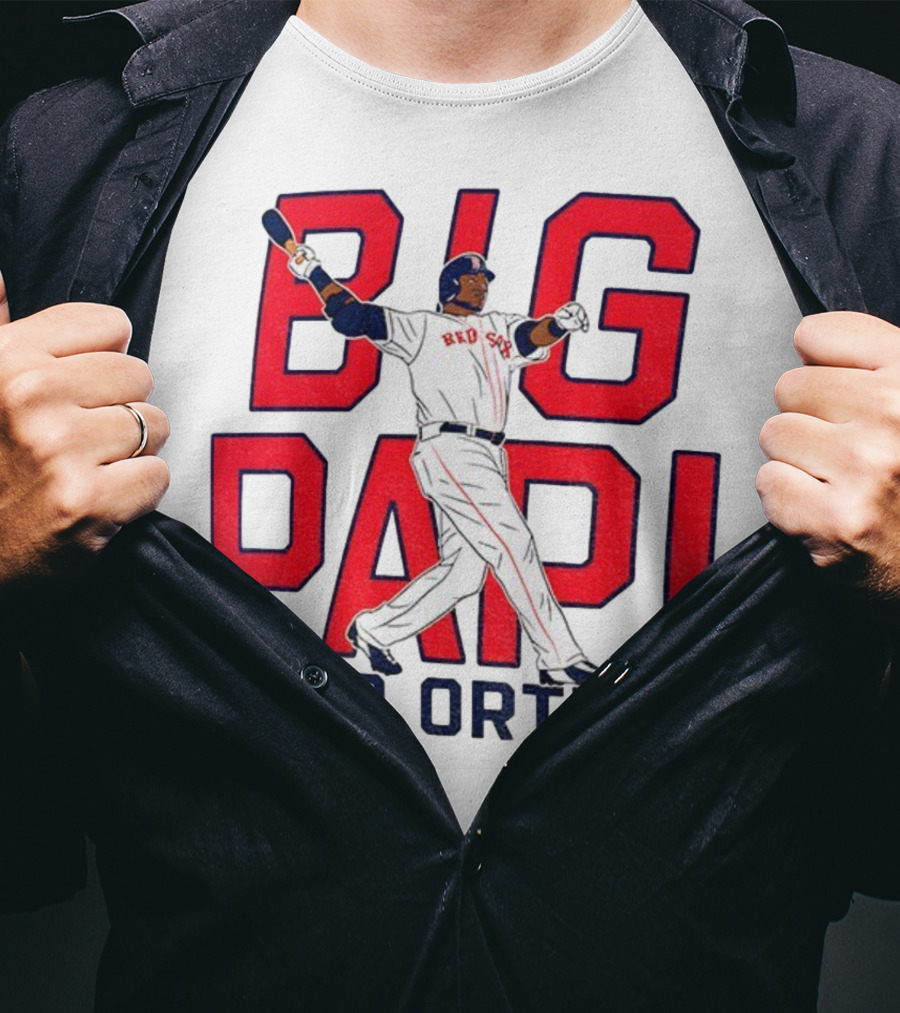 Boston Red Sox Big Papi David Ortiz MLB 2025 T-Shirt