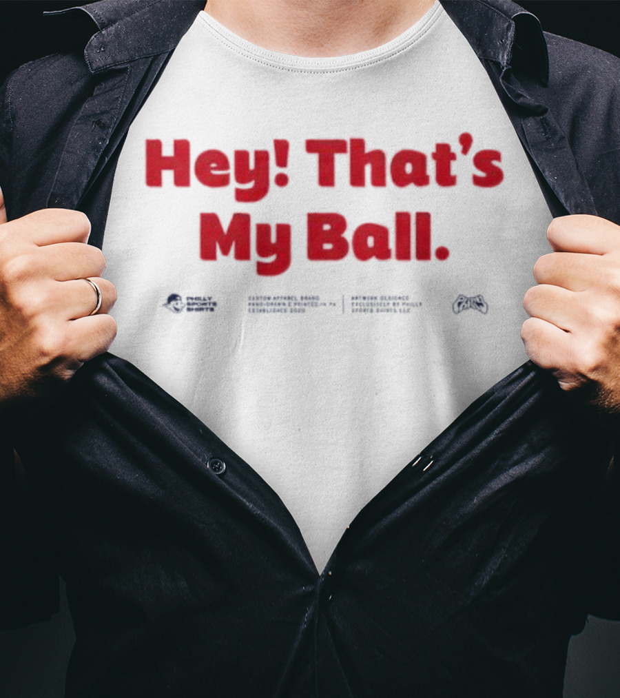 Harrison Bader Hey That's My Ball Yankees Baseball Fan Apparel T-Shirt