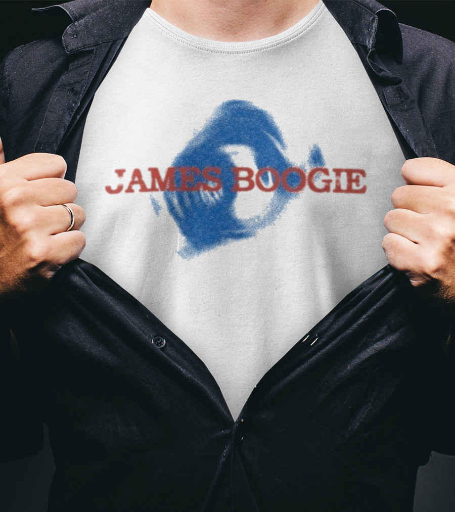 James Boogie Blue Swirl T-Shirt