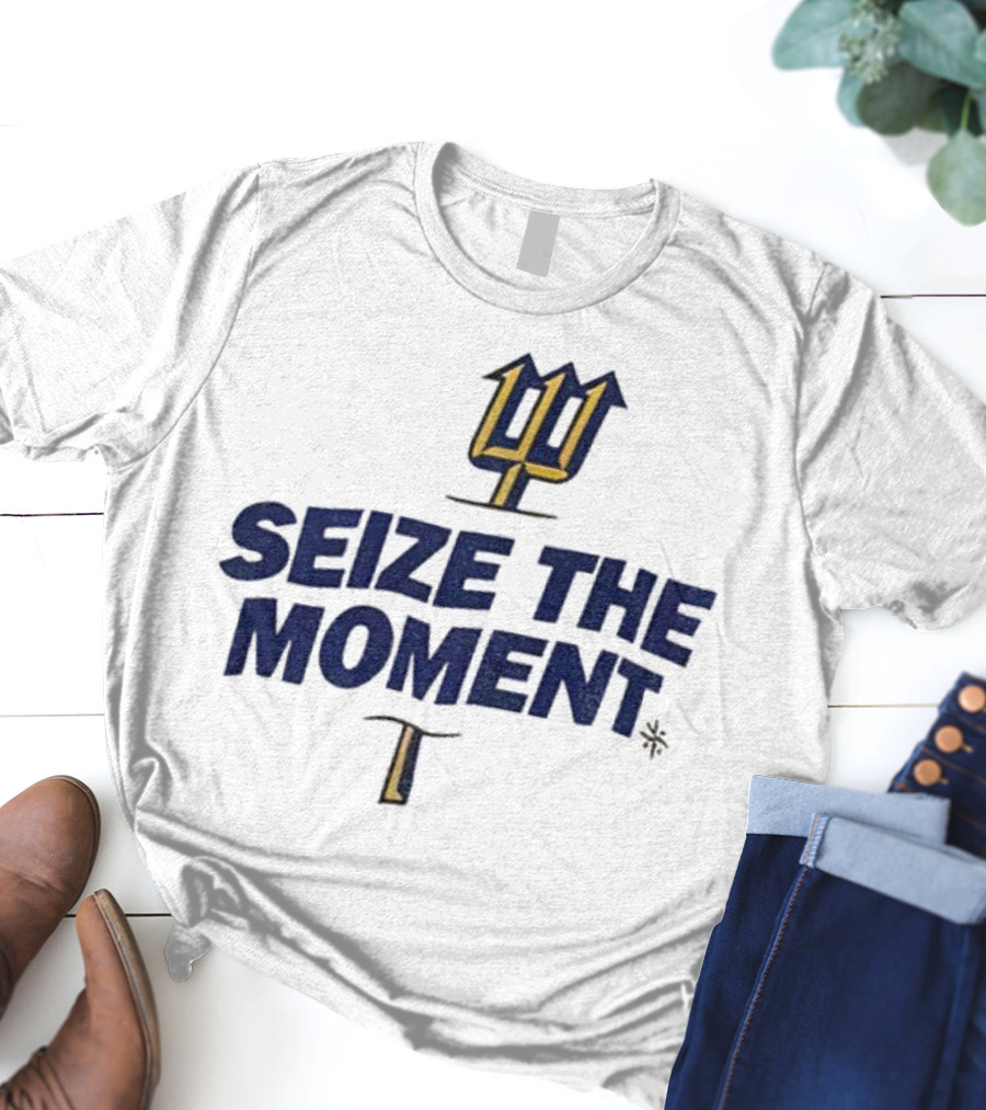 Seattle Mariners Trident Seize The Moment T-Shirt