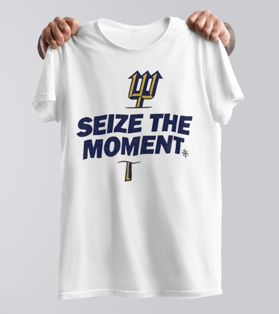 Seattle Mariners Trident Seize The Moment T-Shirt