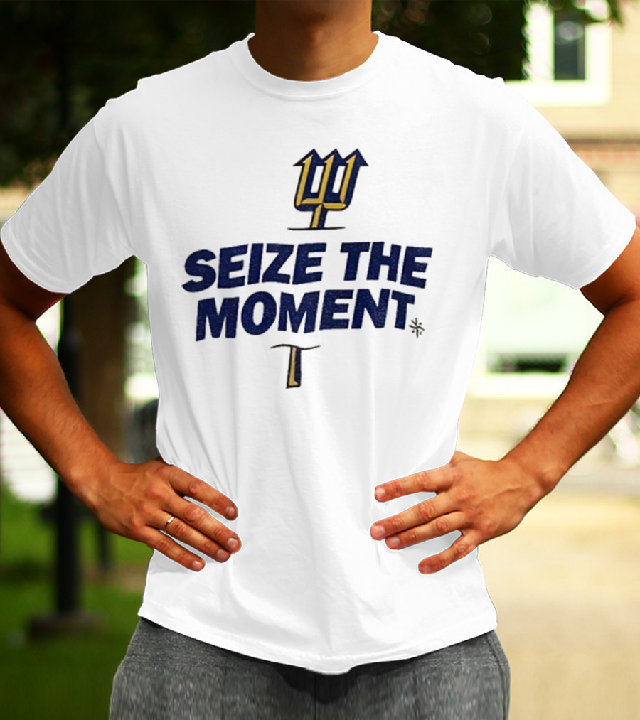 Seattle Mariners Trident Seize The Moment T-Shirt