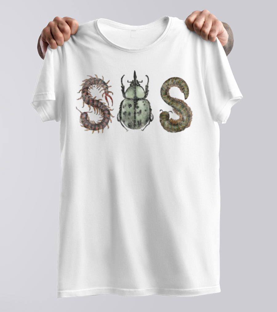 Sza Sos Lana Sos Deluxe Bug Lettering T-Shirt