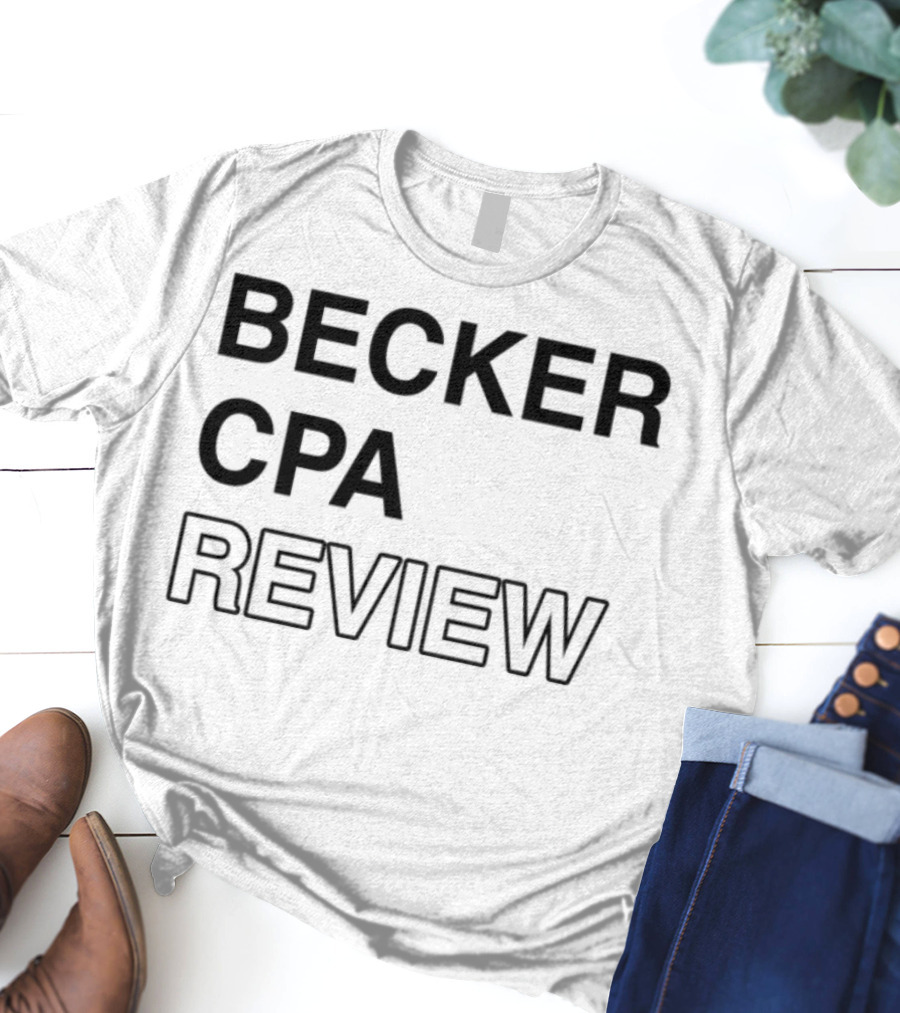 Becker CPA Review T-Shirt