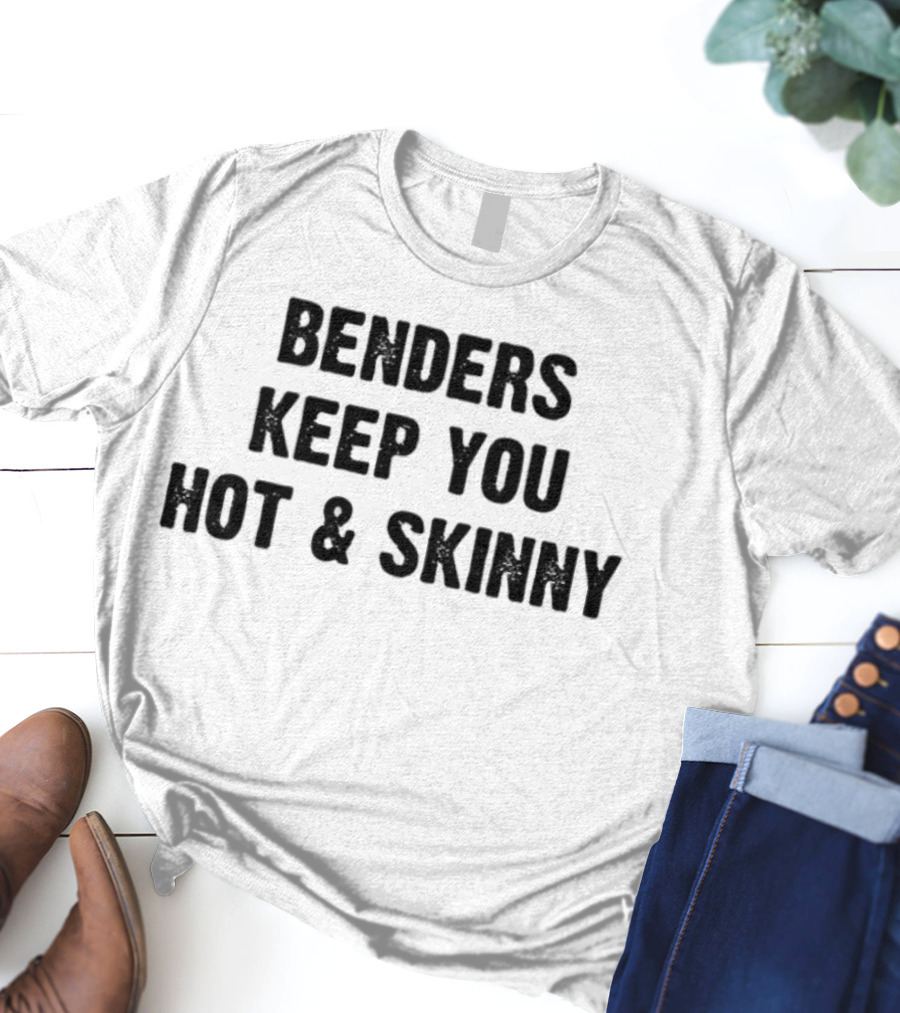 Benders Keep You Hot And Skinny Cherry Kitten T-Shirt