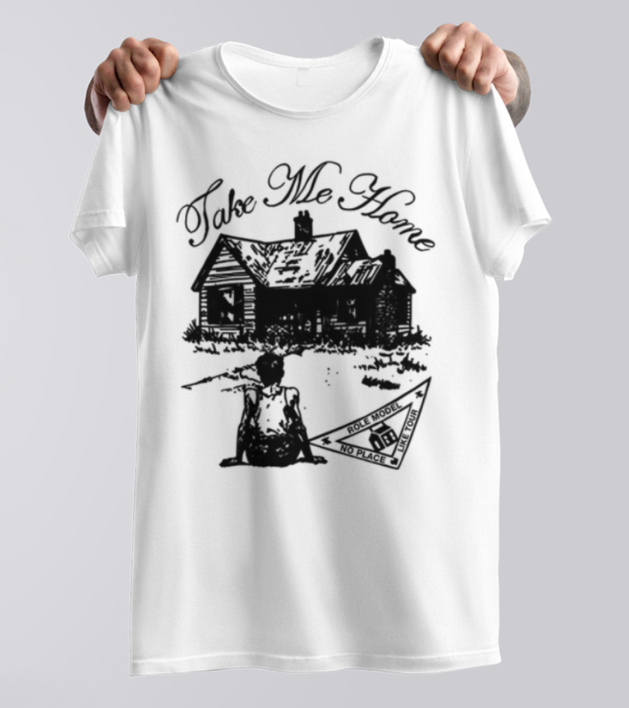 Role Model Take Me Home Cozy Cabin Scene T-Shirt