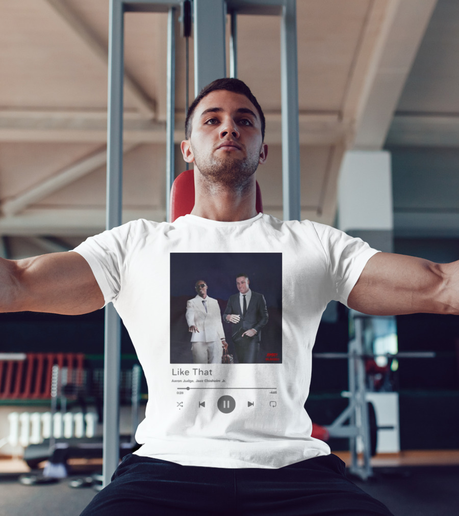 Janky Playlist Like That Aaron Judge Jr. T-Shirt