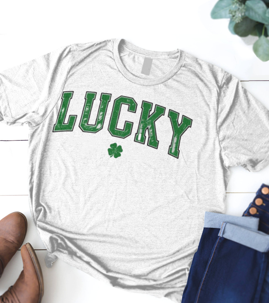 Abbyberner Lucky Clover St. Patrick's Green T-Shirt