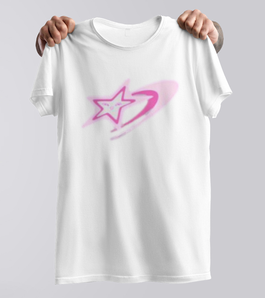Dreamboy White Pink Star T-Shirt