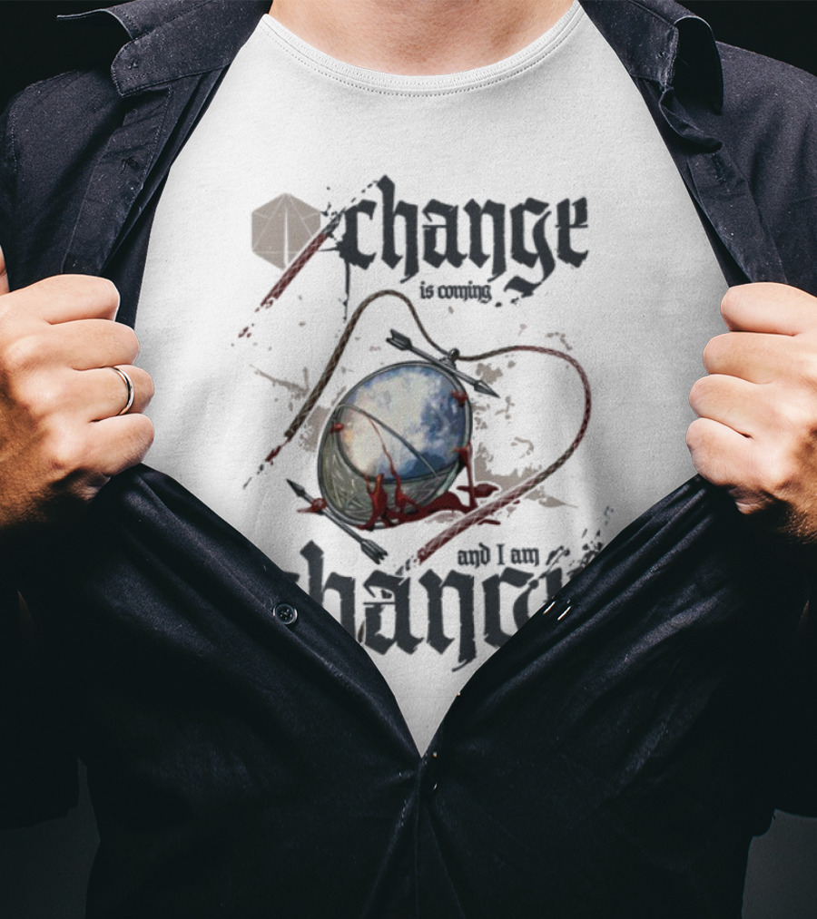Change Is Coming Exu Divergence Pendant Design T-Shirt