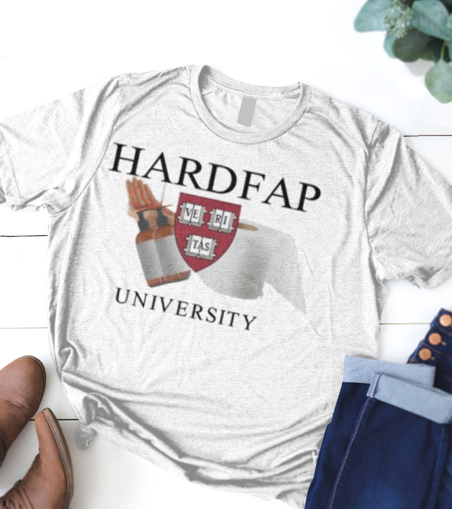 HARDFAP UNIVERSITY VERITAS CREST TOILET ROLL AND LOTION BOTTLES T-Shirt