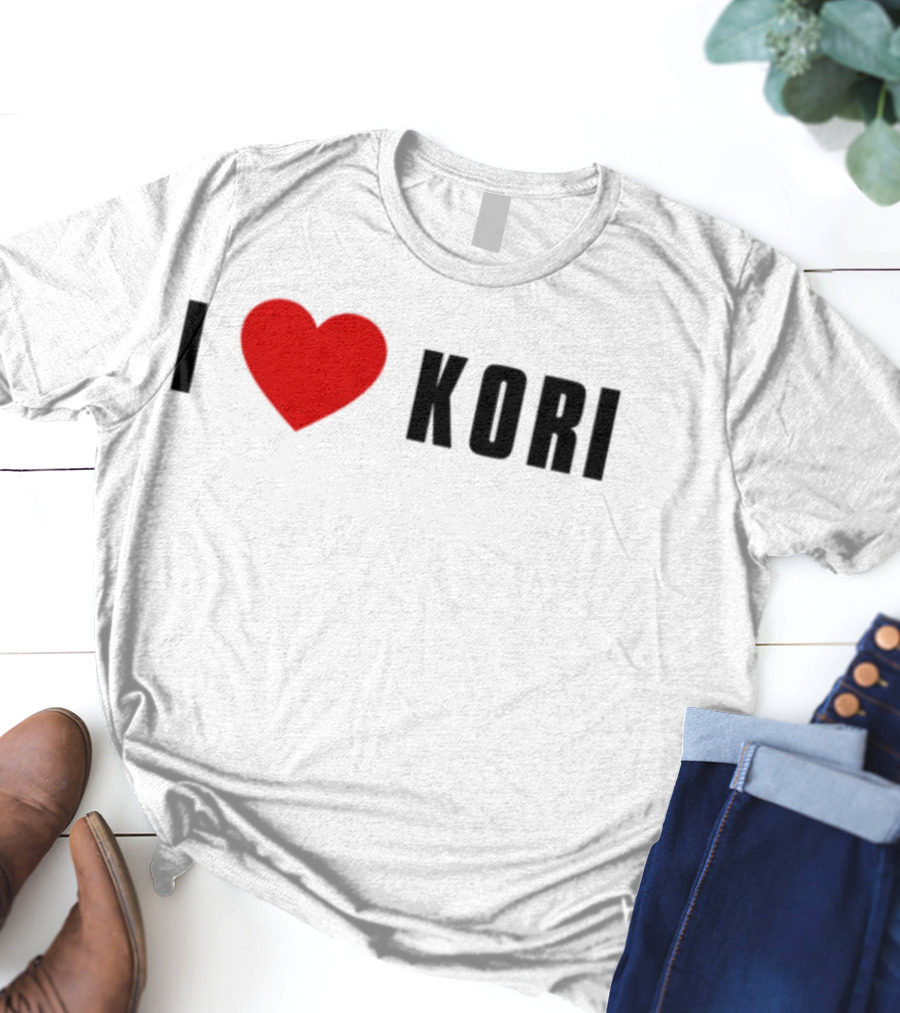 I Love Kori Heart Symbol T-Shirt